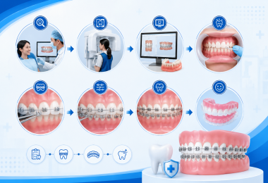 Quy trình niềng răng diễn ra như thế nào? Có mấy giai đoạn?