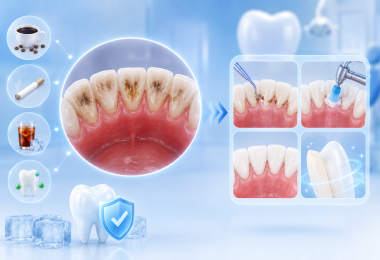 Răng bị đen ở mặt trong do đâu? Khắc phục thế nào?